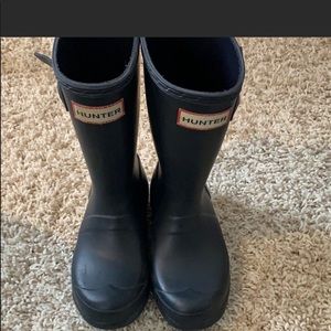 Navy blue hunter toddler girl ,